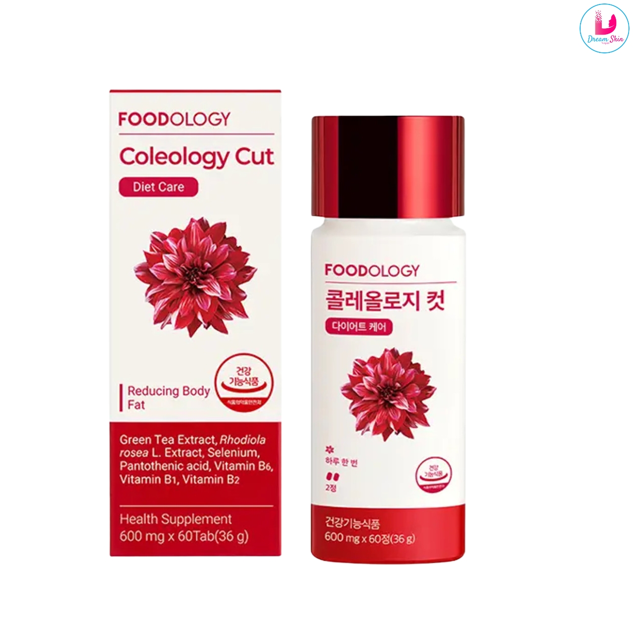 FOODOLOGY Coleology Cut Diet Care 600mg X 60 Tab (36g)